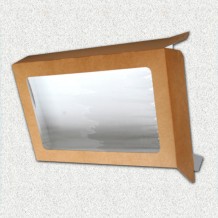 Schachteln für Gebäck mit Fenster